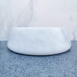 Ronde-waskom-marmer-wit-Imperial-white