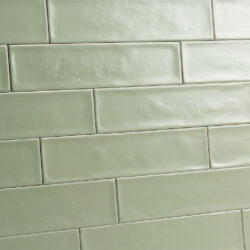 Handvorm tegels jade 7,5 x 30 cm mat groen