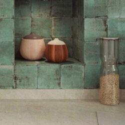 Handvorm tegels Exclusive Wow nakama green 12,5x12,5 cm