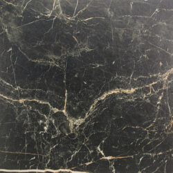 Devine black and gold mat zwarte vloertegels met gouden ader 60x60