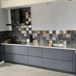 Handvormtegels 13x13 Gold Platinum Black en Grey