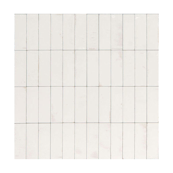 Ragno Gleece handvorm tegels 5x15 cm langwerpig wit