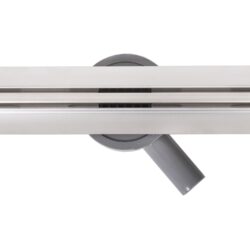 Slim RVS douchegoot met 360 graden draaibaar sifon diverse maten