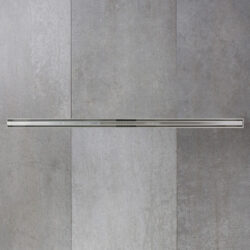 Slim RVS douchegoot met 360 graden draaibaar sifon diverse maten