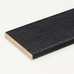 Zwarte bricks van Emil Ceramica type Brixen Stone Black in 7x28 cm