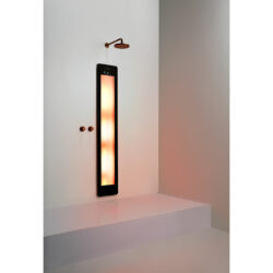 Sunshower Round One Large Infrarood inbouw en opbouw