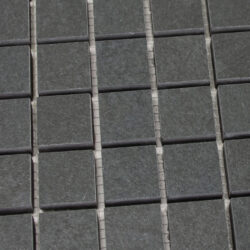 Leiden Negro 25x25 mm mozaiek op matten van 33x33 cm