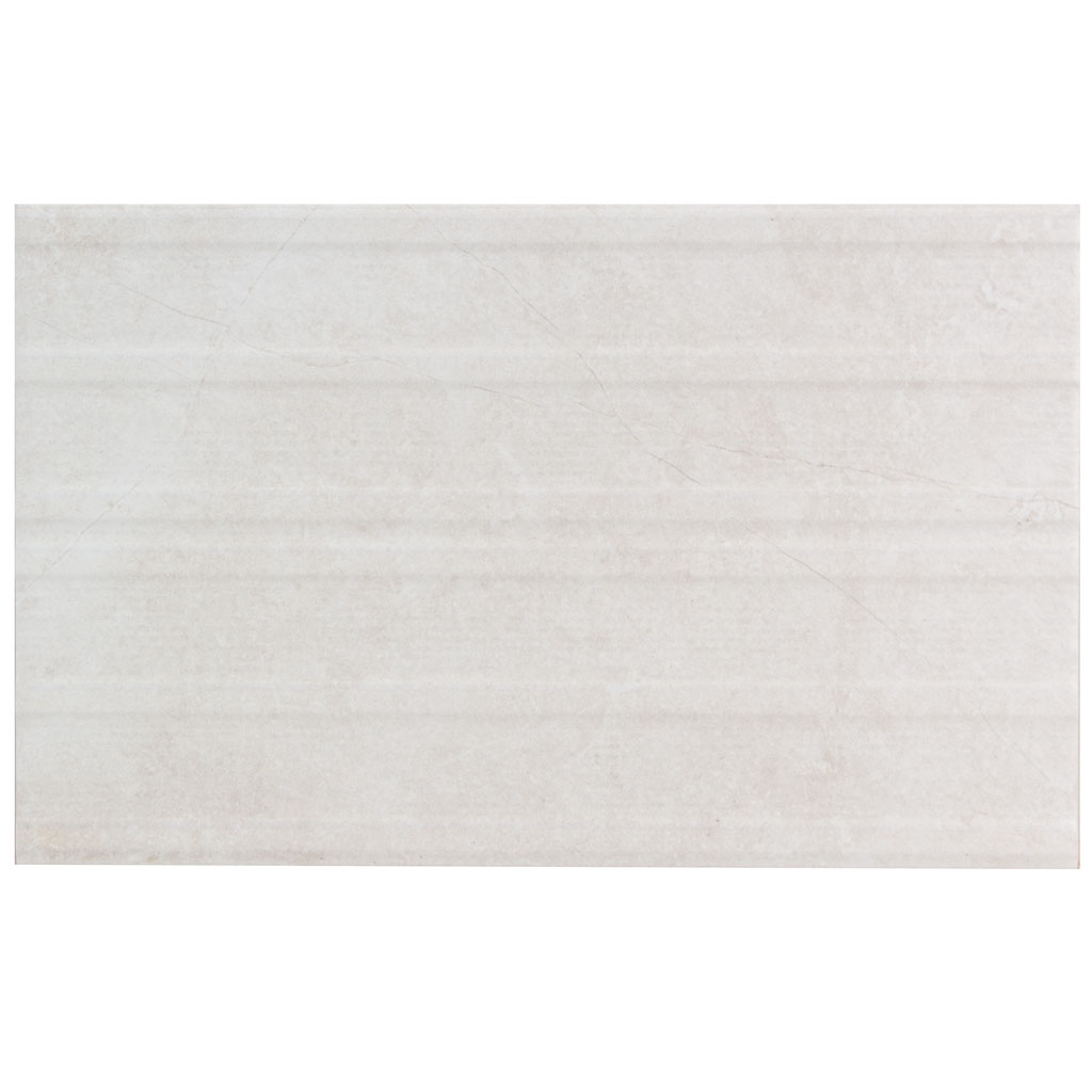 Cristacer Wandtegels 25x40 Corfu white decor