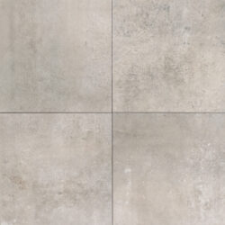 Genuanceerde betonlook vloertegels Terra Cendre 60x60