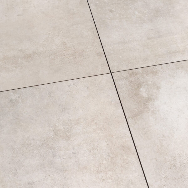 Genuanceerde betonlook vloertegels Terra White 60x60