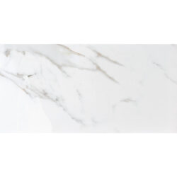 Gepolijste witte tegels met gouden en grijze ader Marquina Gold 120x60