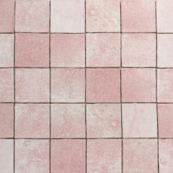 Pink handvorm tegels glans roze 10x10 met schakering