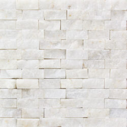 Natuursteen Slate mozaiek matten gekapt travertin wit 30x30