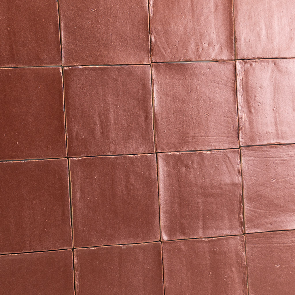 Brons koper kleurige bronzen handvorm tegels 13x13 cm