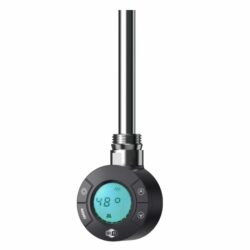 Elektrische design radiator Sevilla mat zwart of wit in 120x50 en 180x50 cm