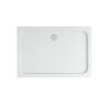 Douchebak acryl (kunststof) in de maat 120 x 80 x 4 cm