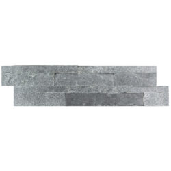 Natuursteen strips Multicolor slates Silver grey leisteen wandbekleding