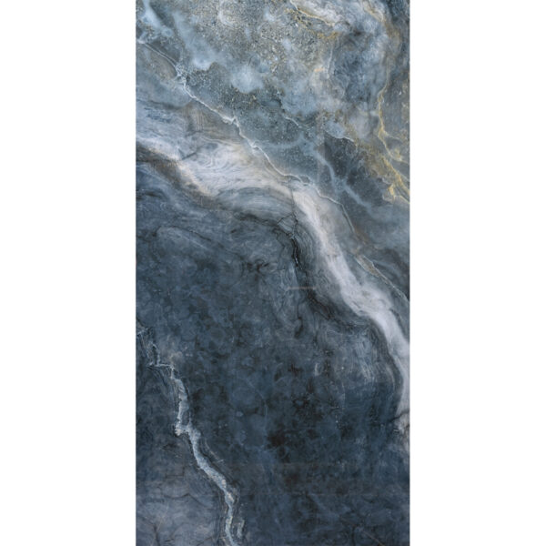 Blauwe Marmerlook Tegel – Keramisch, Gepolijst, 120x60 cm voor Wand & Vloer