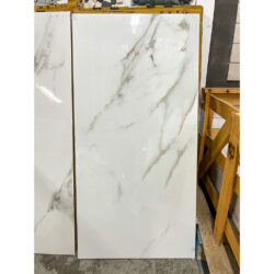 RESTPARTIJ 28,8 m² GLANS witte tegels 120x60