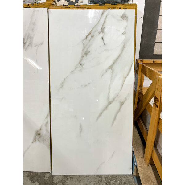 RESTPARTIJ 28,8 m² GLANS witte tegels 120x60