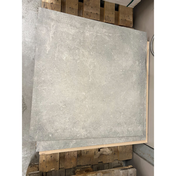 RESTPARTIJ 10,88 m² Vloertegels betonlook grey 80x80 cm