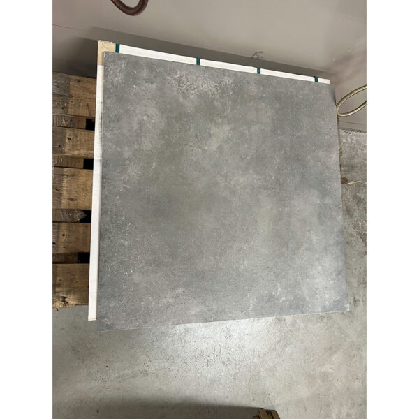 RESTPARTIJ 12,8 m² Vloertegels betonlook smoke 80x80 cm