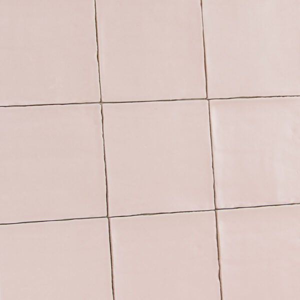 Oud Hollandse handvorm tegels mat roze 13x13
