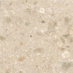 Onderhoudsvrije Beige Terrazzo Look Keramische Tegel 61x61 cm Sterk, Duurzaam & Tijdloos Design