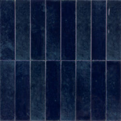 Wandtegels Patagonia Blue 6,5x26 cm langwerpige handvorm tegels