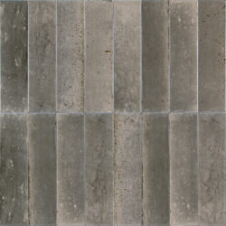 Wandtegels Patagonia Greige 6,5x26 cm langwerpige grijze handvorm tegels