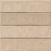 Cappuccino Mat Wandtegel 6,2x25 cm Moderne Beige Wandtegel met Matte Afwerking