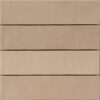 Machiato Mat Wandtegel 6,2x25 cm Moderne Beige Wandtegel met Matte Afwerking