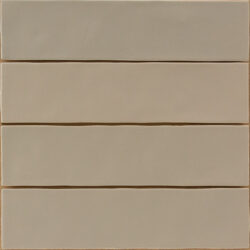 Verde Mat Wandtegel 6,2x25 cm Moderne Beige Wandtegel met Matte Afwerking