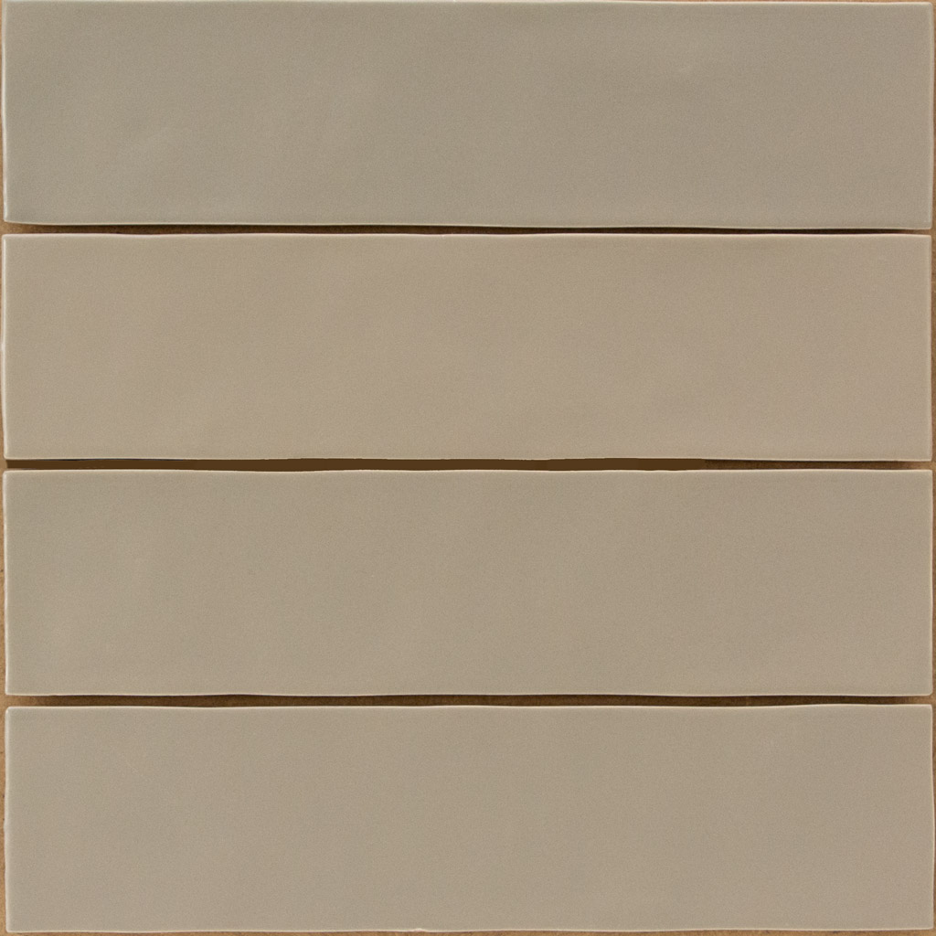 Verde Mat Wandtegel 6,2x25 cm Moderne Beige Wandtegel met Matte Afwerking