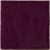 Oud Hollandse handvorm tegels Deep Purple glans paars 13x13