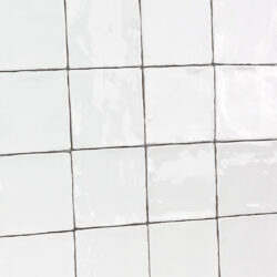 Oud Hollandse handvorm tegeltjes 10x10 glans wit
